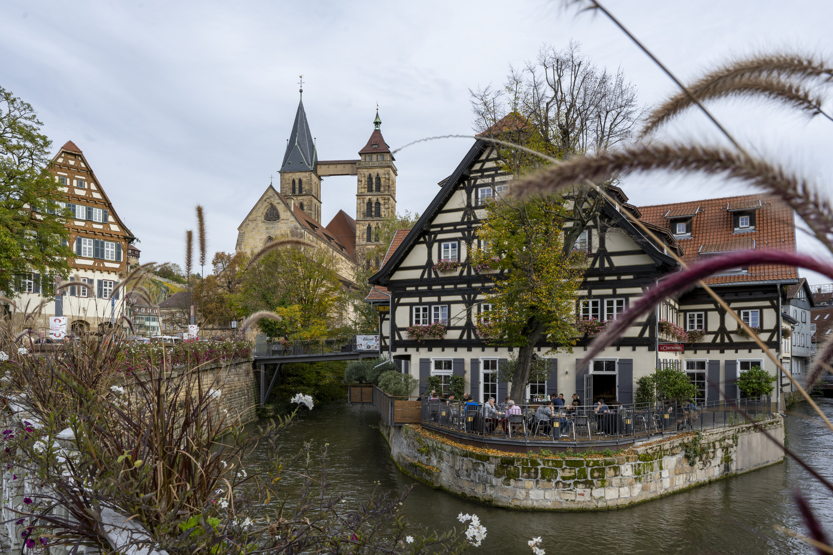 Herbsttour mit dem Rad nach Esslingen