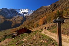 Herbstwanderung im Pfossental 2