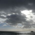 Herbstwolken über dem Königshafen auf Sylt