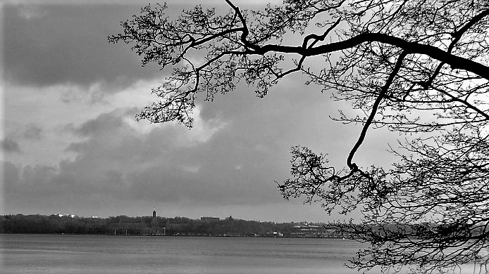 Herbstwolken über der Flensburger Förde....