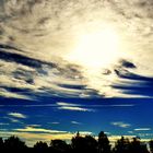 Herbstwolkenband über Senftenberg