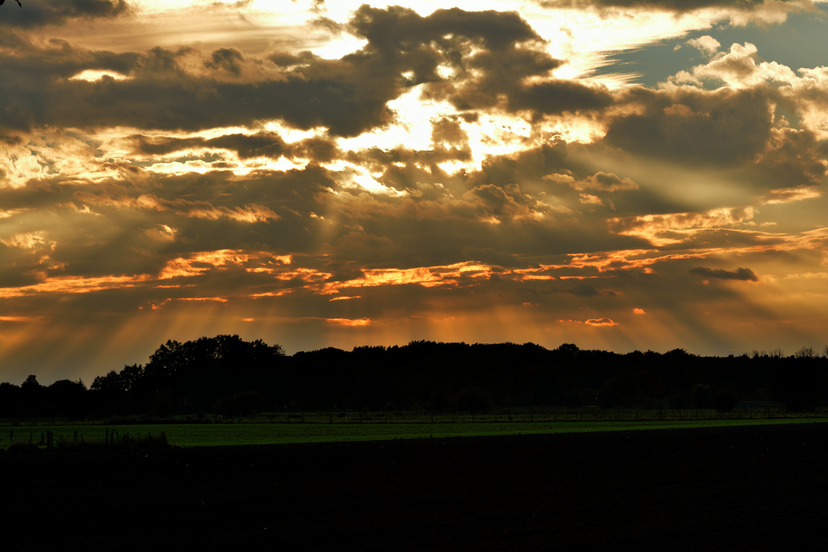 Herbstwolkenlichtspiele