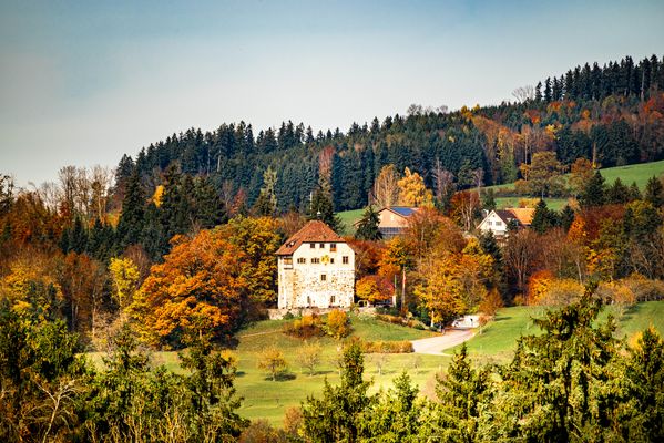 Herbstzauber am Schloss Oberberg
