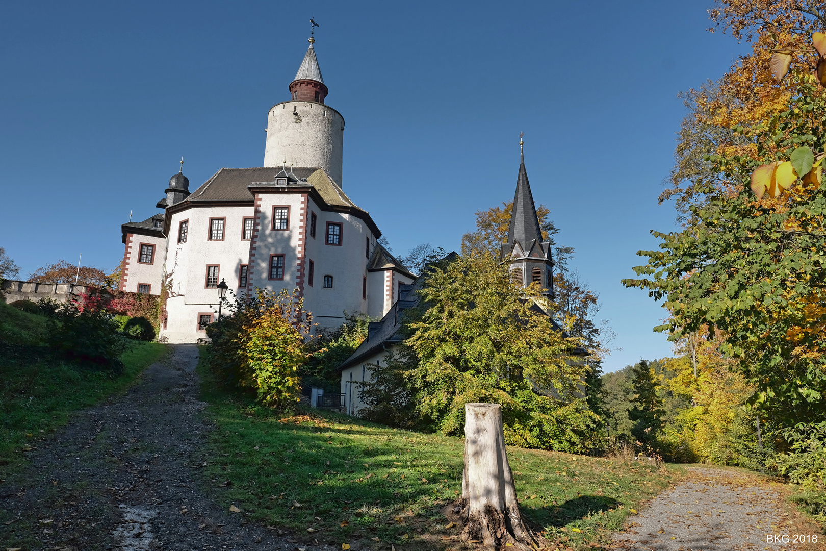 Herbstzauber Burg Posterstein 