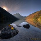 Herbstzeit am Langbathsee 