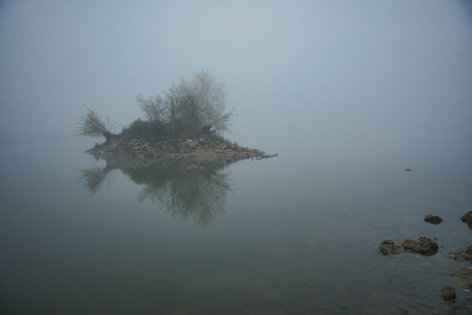 Herbstzeit am See 