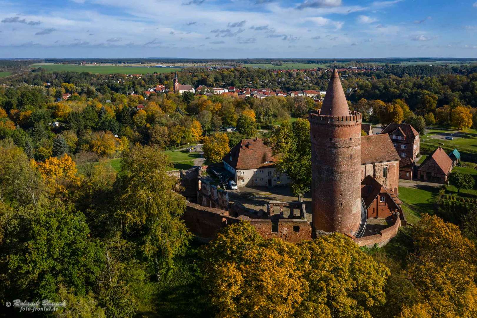 Herbstzeit an der Burg