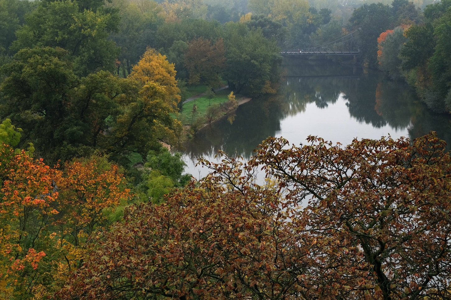 Herbstzeit an der Saale