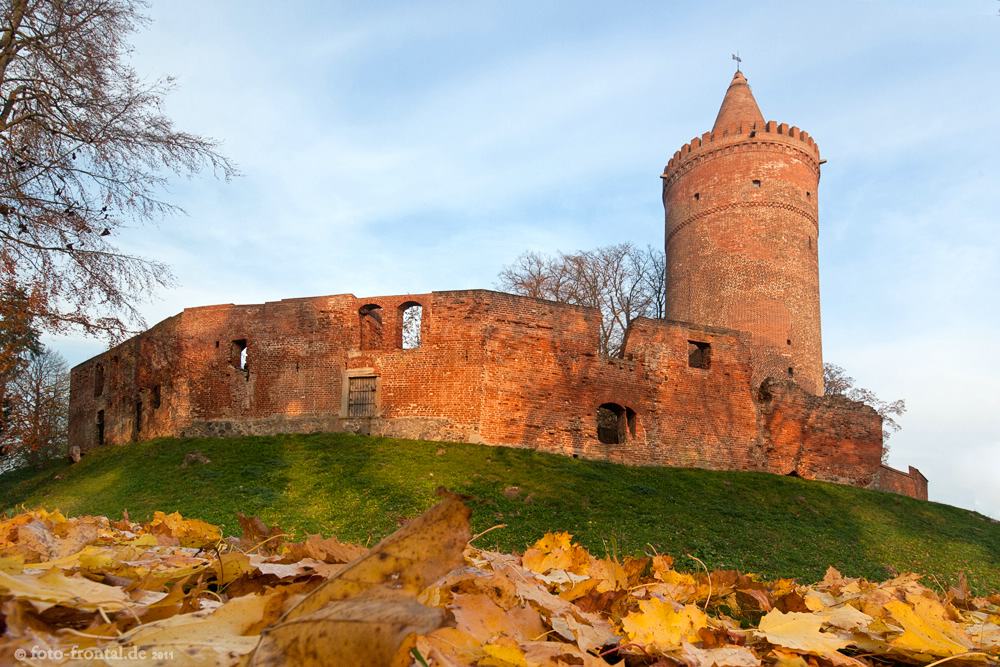 Herbstzeit auf der Burg Stargard