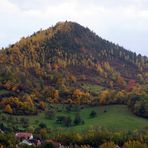 Herbstzeit vom Balkon aus beobachtet