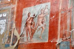 Herculaneum - Augustalenkollegium - Wandmalerai