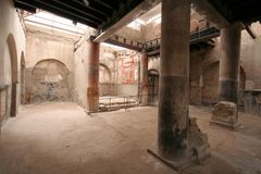 Herculaneum - Innenansicht eines Gebäudes 2