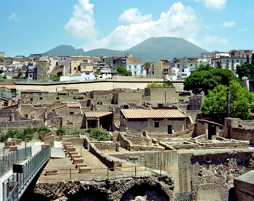 Herculaneum und Vesuv