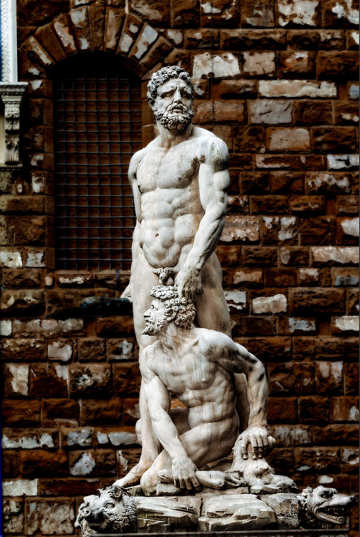 Hercules and Cacus, 1534 -Baccio Bandinelli, 