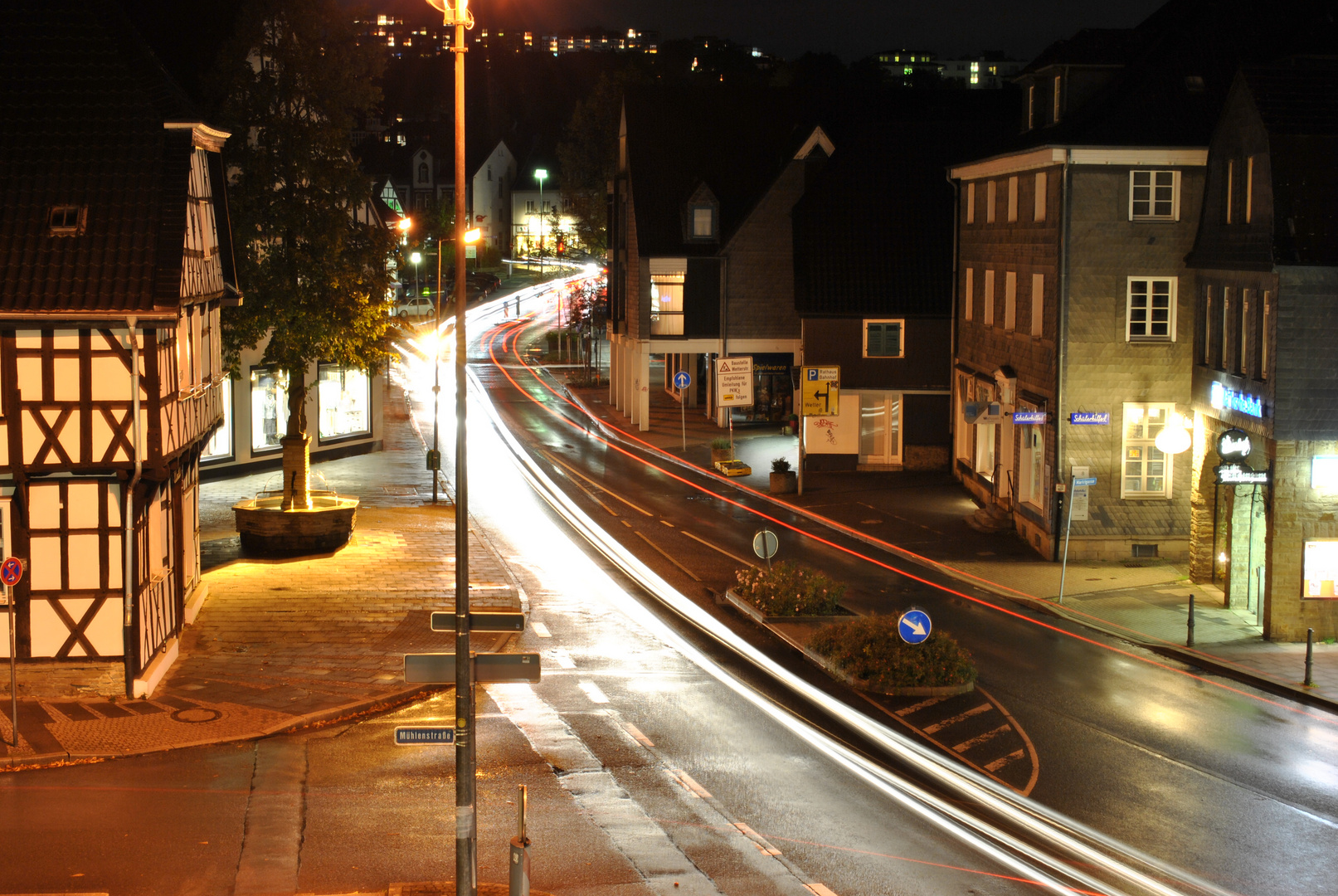 Herdecke bei Nacht