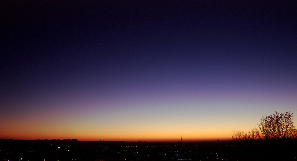 Hereinbrechende Nacht