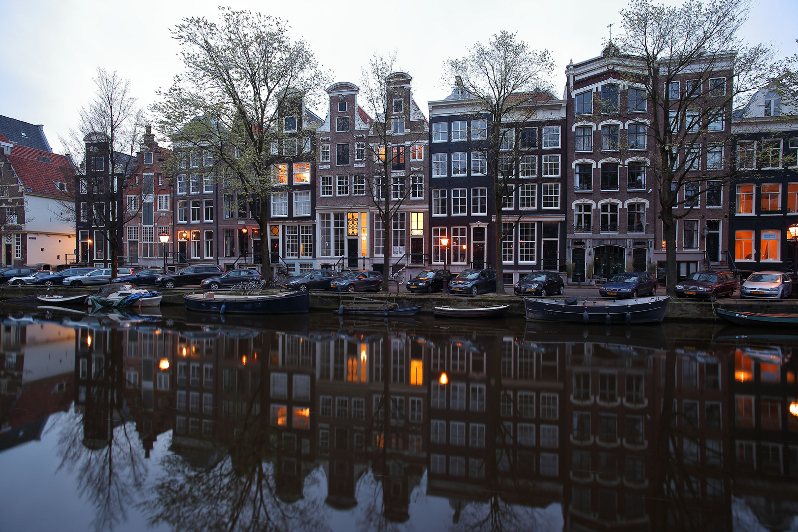 Herengracht am Morgen