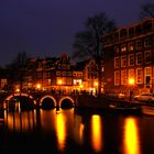 Herengracht bei Nacht