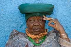 Herero Frau in Katutura