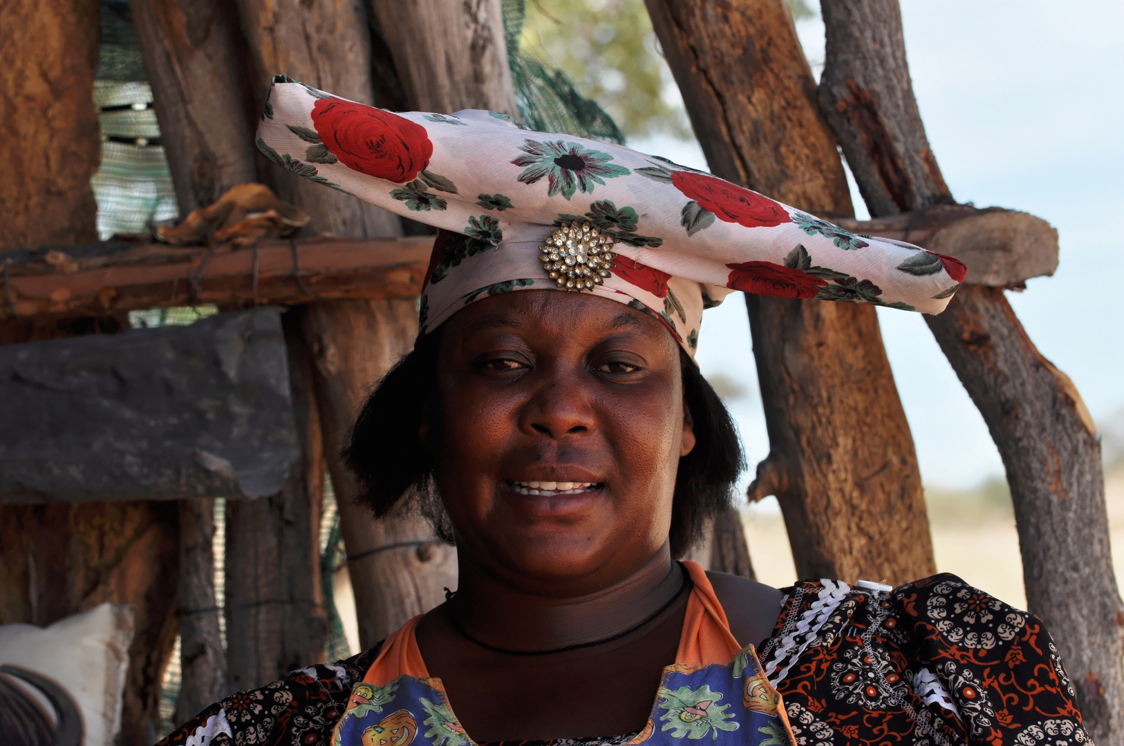 Herero Frau in Namibia