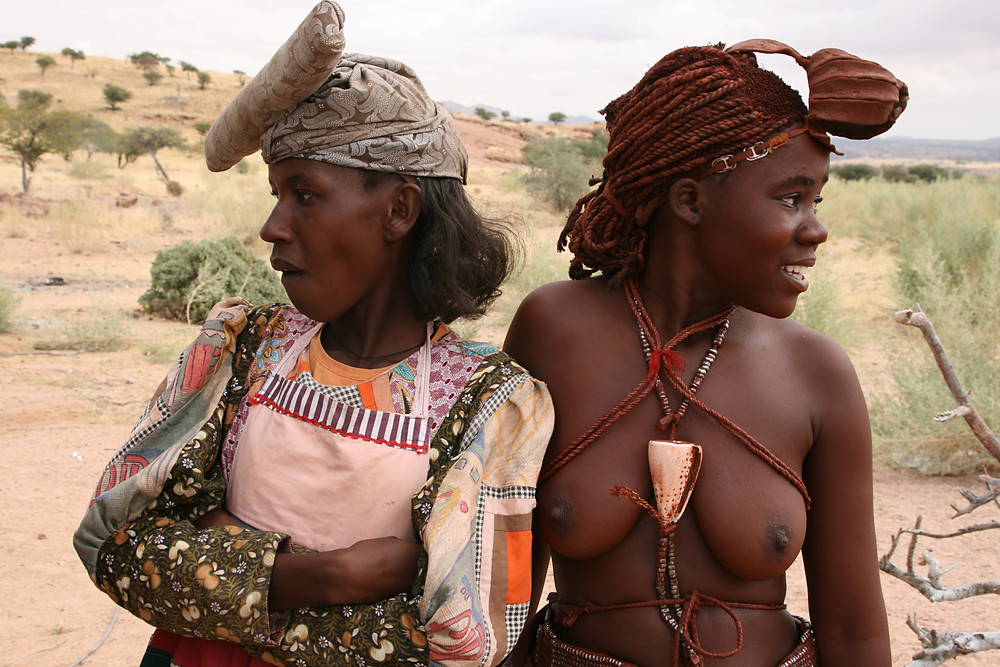 Herero- und Himba-Frau