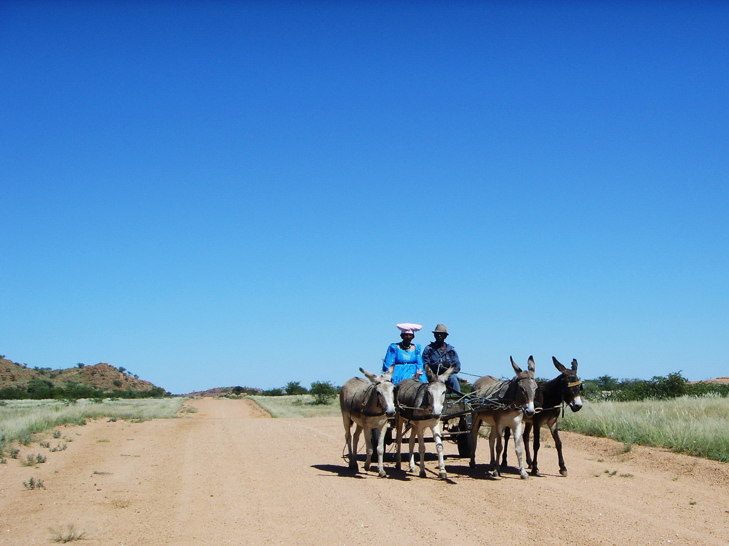 Hereros bei Twyfelfontein