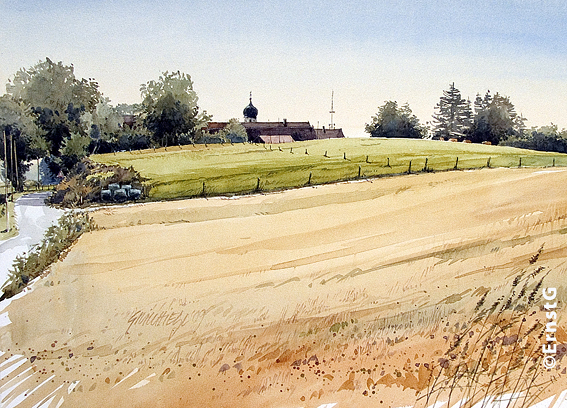 Heretshausen (Aquarell - OD)