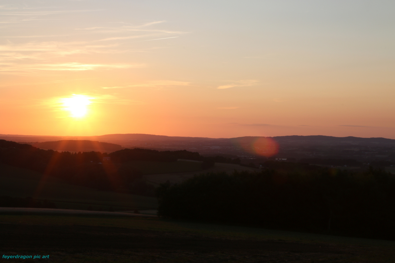 herforder sonnenuntergang 