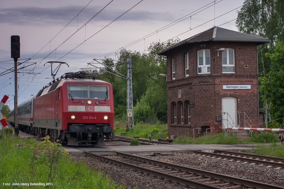 Heringen (Helme), IC 1951, 120 114-4, Mai 2013