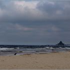 Heringsdorf : gestern Abend am Strand