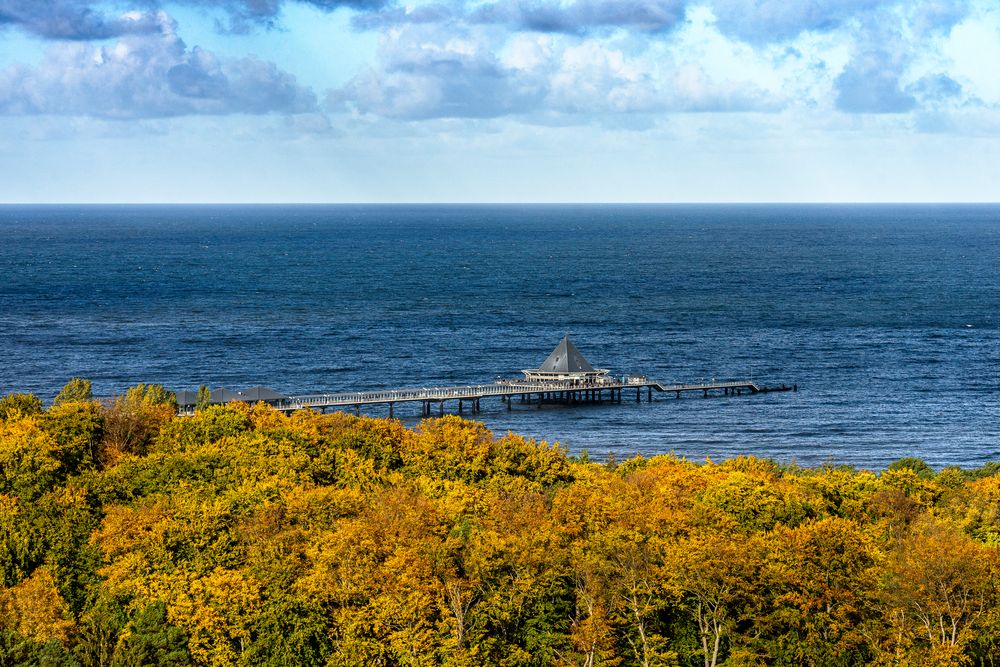 Heringsdorfer Seebrückenblick