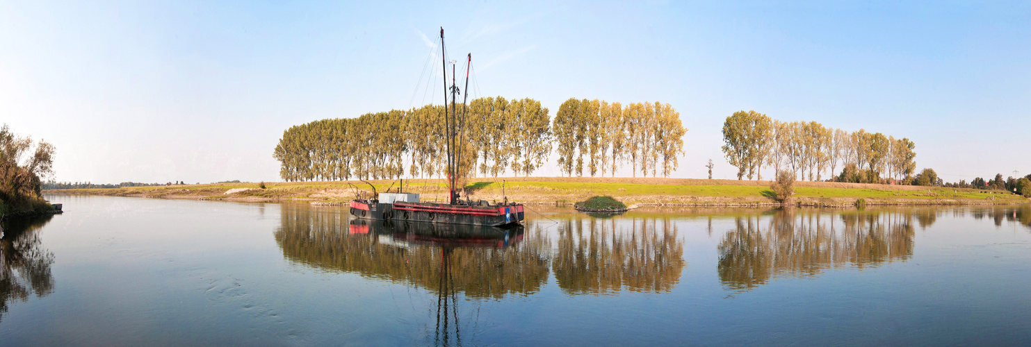 Heringsfänger auf der Weser