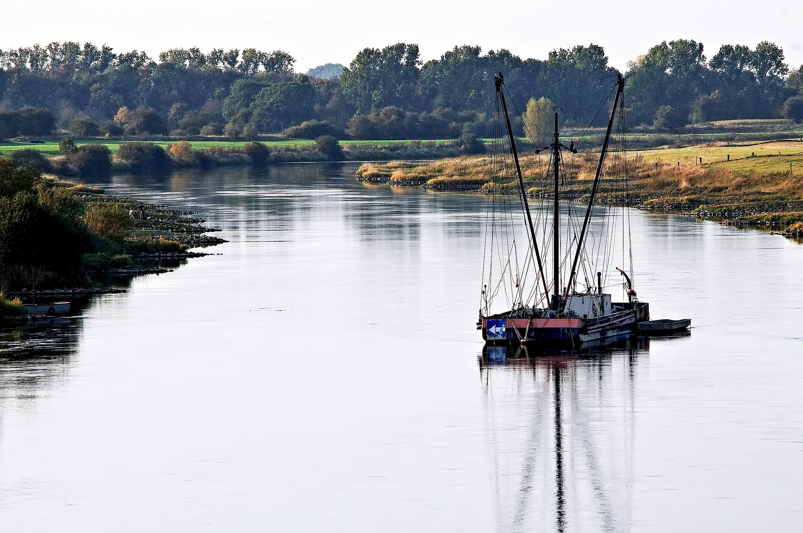 Heringsfänger auf der Weser