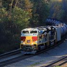 Heritage Norfolk & Southern Unit Lackawanna NS#1074, Tankzug, Cassandra, PA,USA