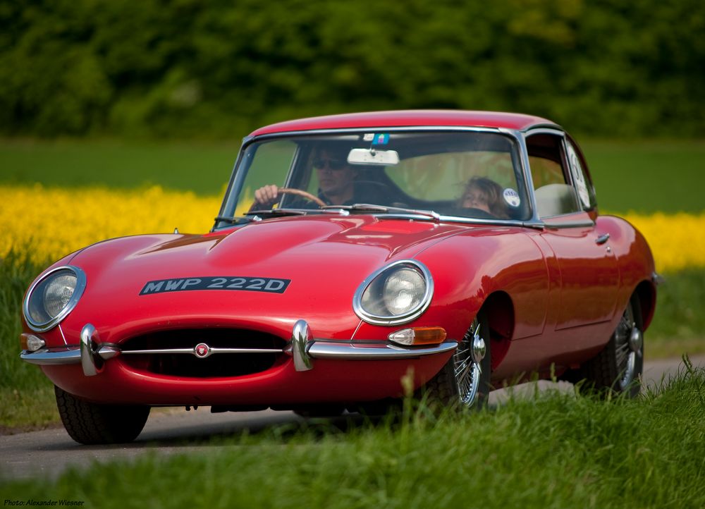 Herkules Bergrennen 2013 - 1966er Jaguar E-Type
