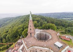 Herkules in Kassel aus der Vogelperspektive