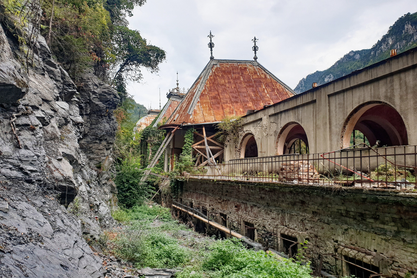 Herkulesbad Neptunstherme Rückseite