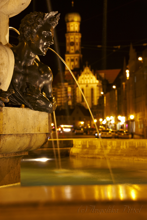 Herkulesbrunnen in Augsburg