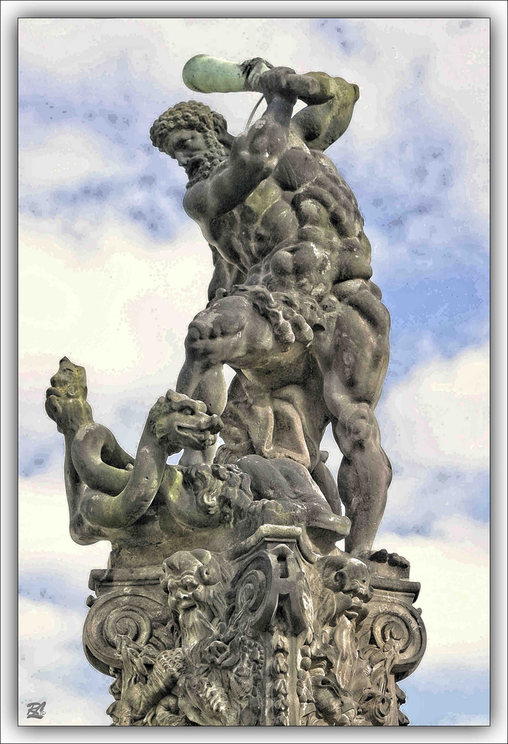 Herkulesbrunnen in Zittau