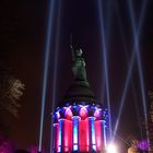 Hermannsdenkmal bei Nacht