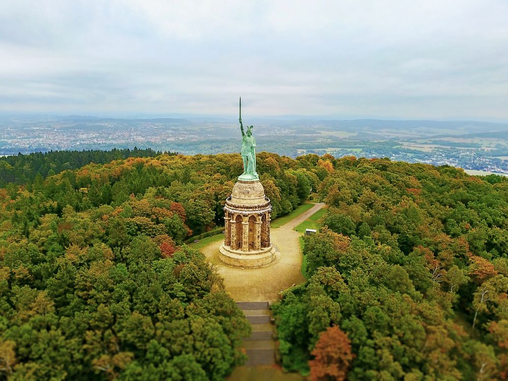 Hermannsdenkmal Detmold Foto & Bild | architektur, schlösser & burgen ...