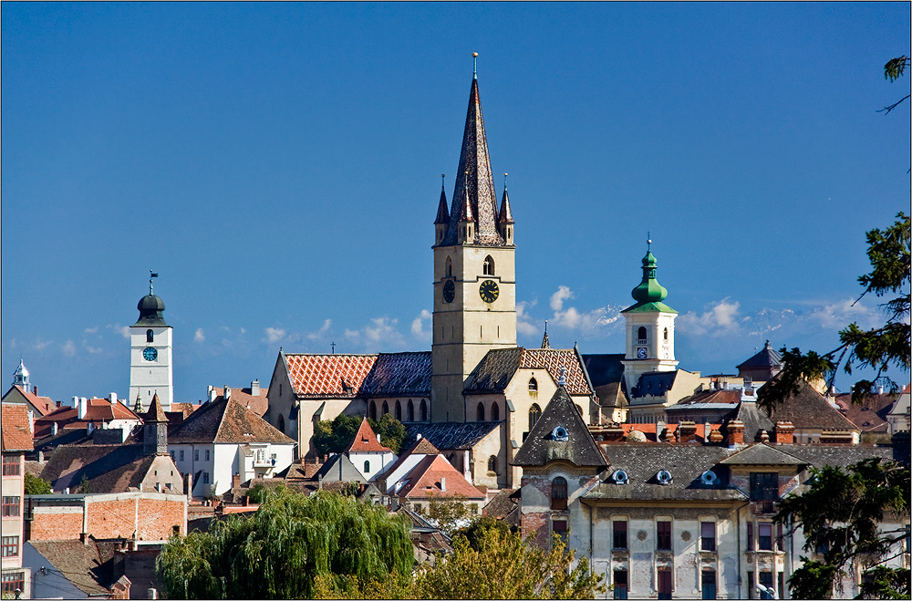 Hermannstadt - die Türme der Stadt