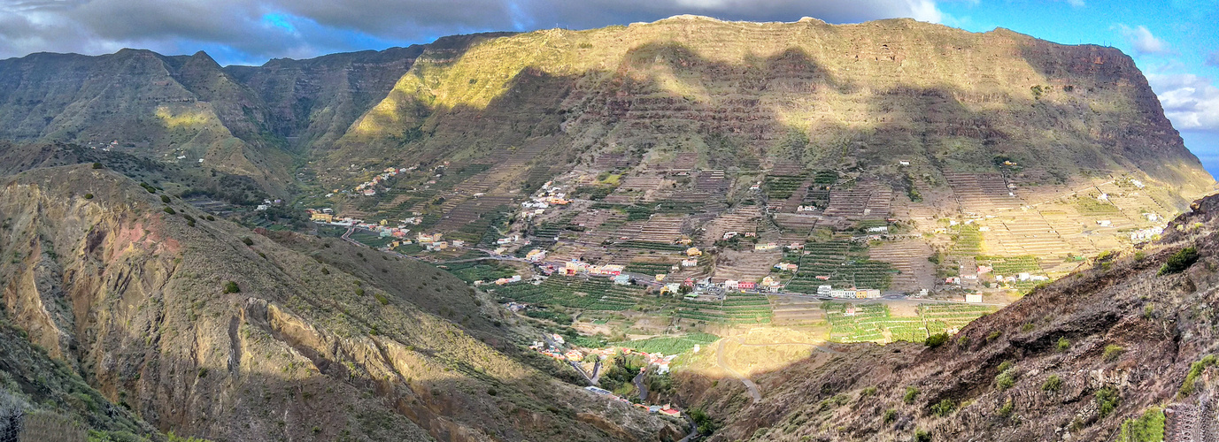 Hermigua Talblick - La Gomera