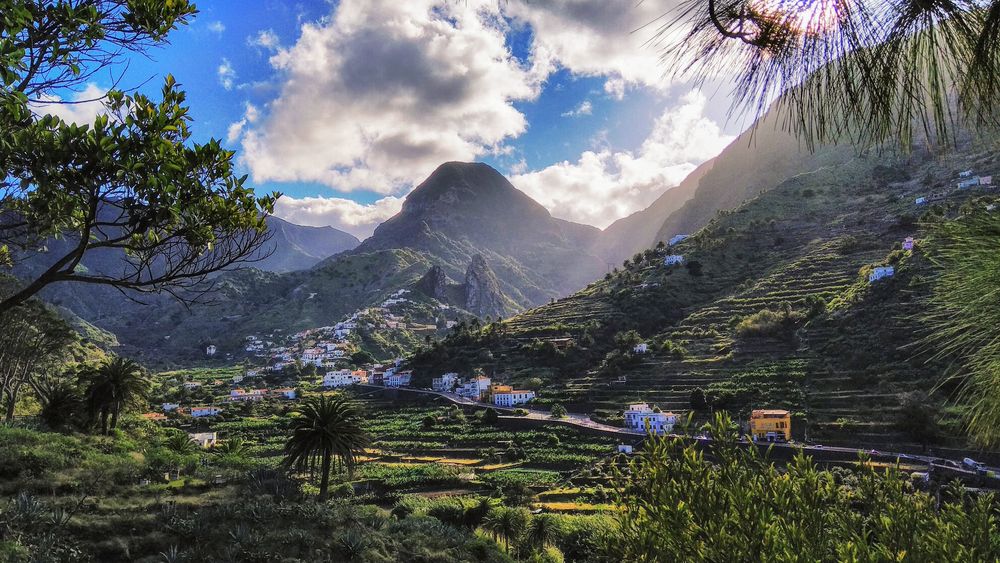 Hermigua Talblick - La Gomera