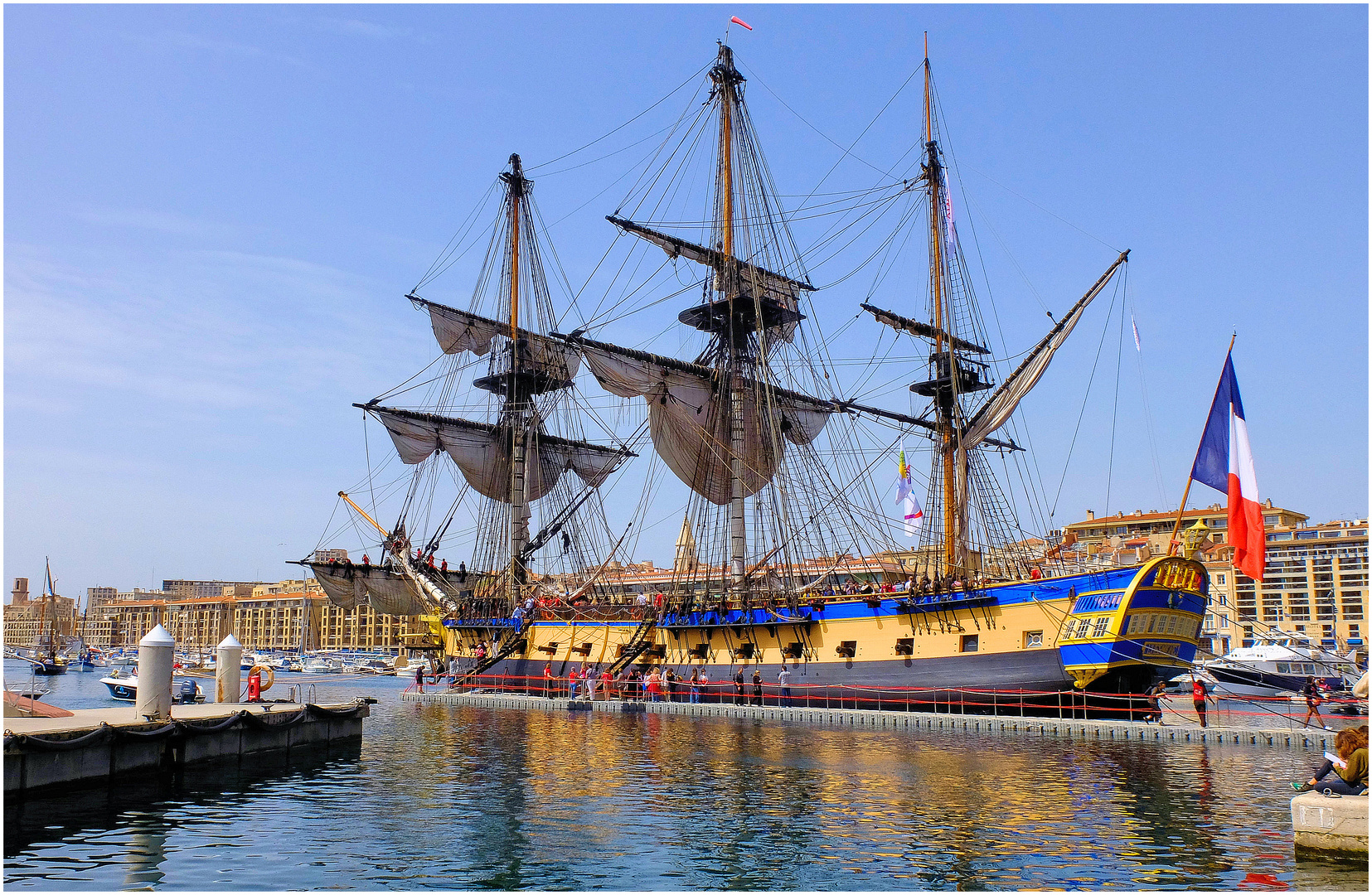 HERMIONE : mouillage marseillais