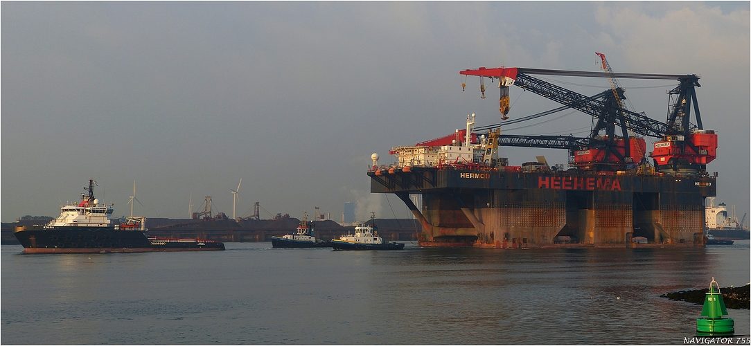 HERMOD / Crane Vessel / Rotterdam