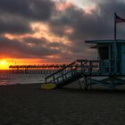 Hermosa Beach LA Sunset