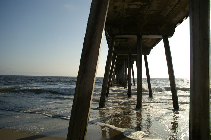 Hermosa Beach Pier on Sunset