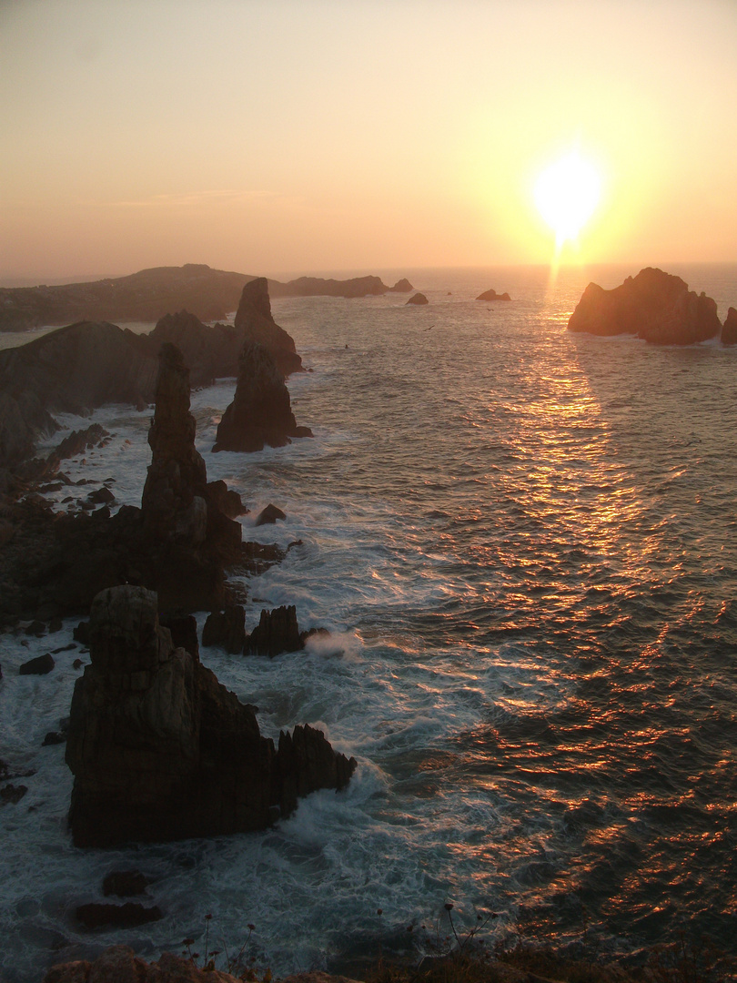 Hermoso mar cantábrico