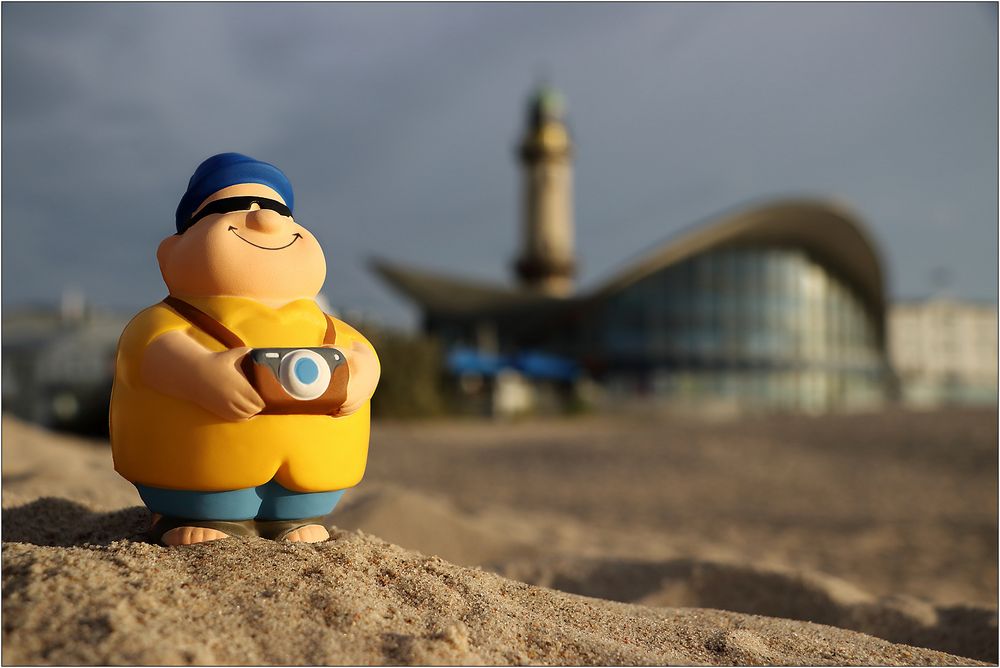 Herr Bert in Warnemünde...